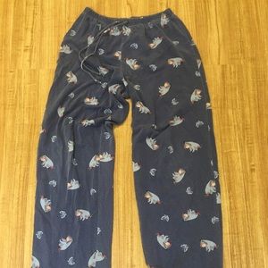 Disney Eeyore print pajama pants size Small
